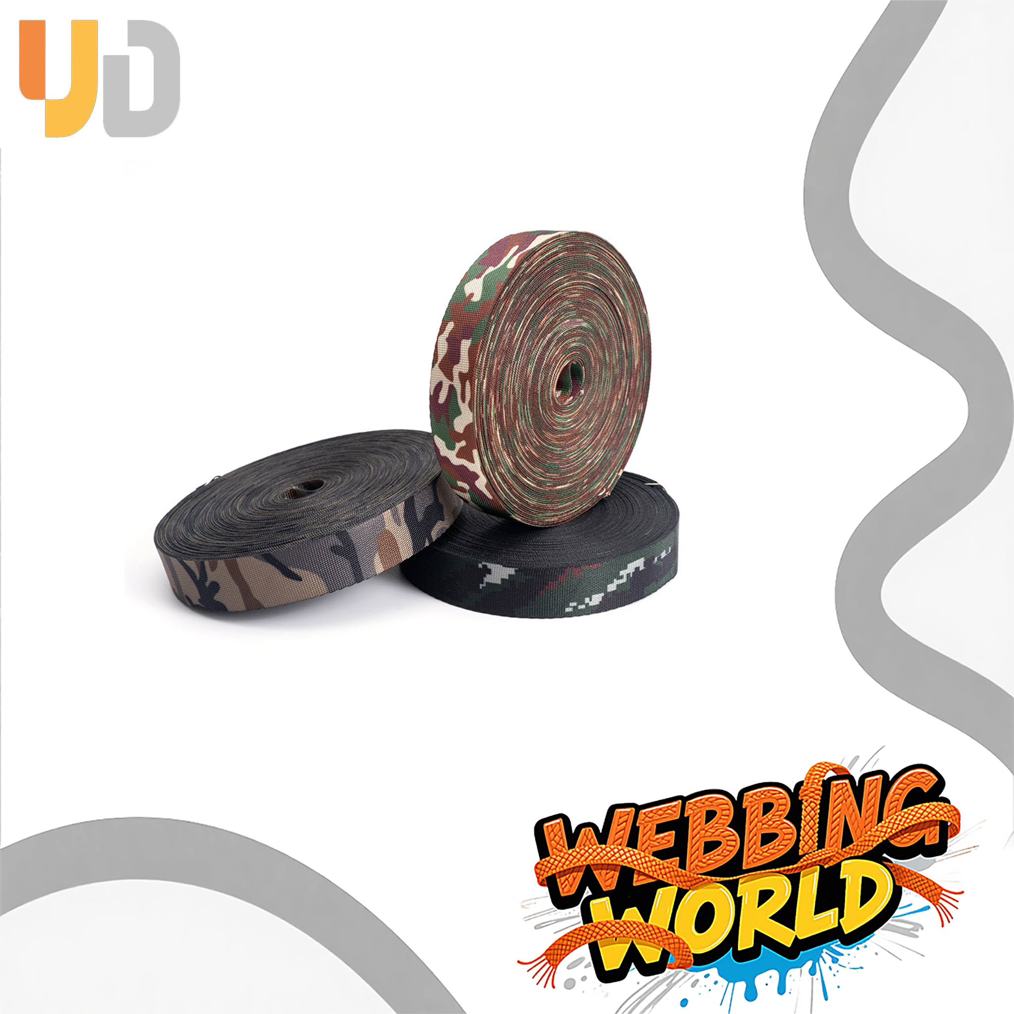 Picturesque webbing: Polyester sublimation
